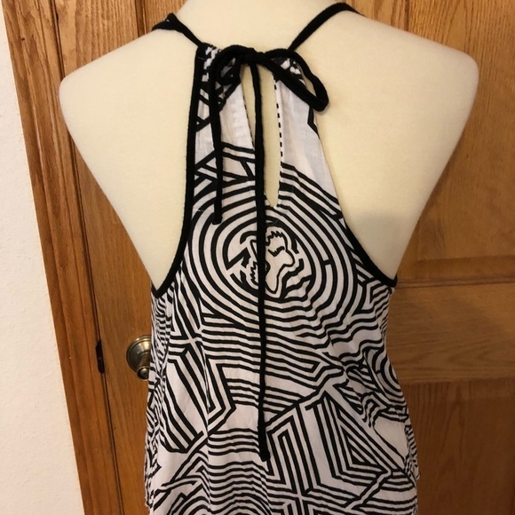 Fox Racing Black White High Impact Tank Size Casual Logo Athletic - Picture 3 of 4